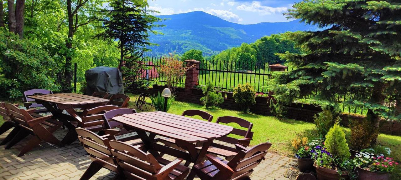Gorski Widok Karpacz Apartamenty I Pokoje- Salon Kominkowy Esterno foto