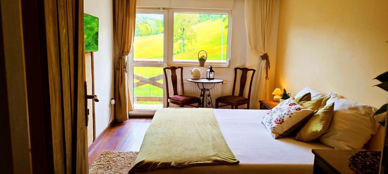 Gorski Widok Karpacz Apartamenty I Pokoje- Salon Kominkowy Esterno foto