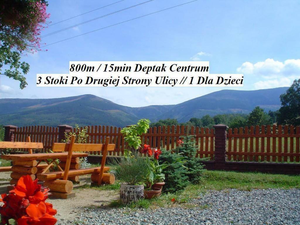 Gorski Widok Karpacz Apartamenty I Pokoje- Salon Kominkowy Esterno foto